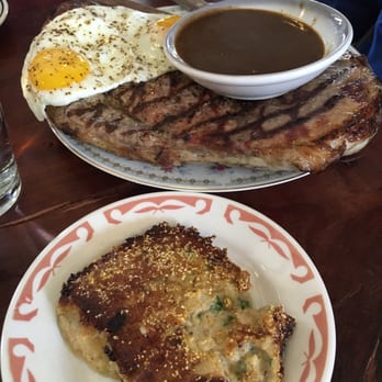 Milktooth - Ham steak with grits - Breakfast & Brunch Near Me - Indianapolis, Indiana