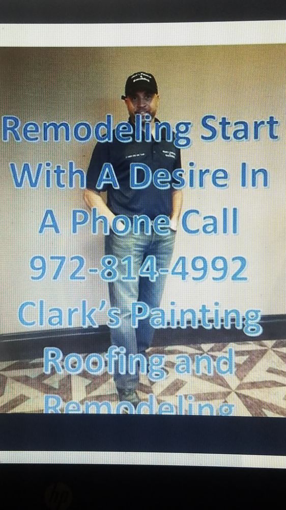 Slide of Clark's Roofing Painting and Remodeling