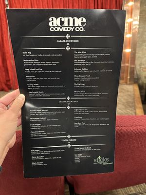Menu photo 1 Acme Comedy Club Minneapolis, MN Menu photo 1 Acme Comedy Club Minneapolis, MN
