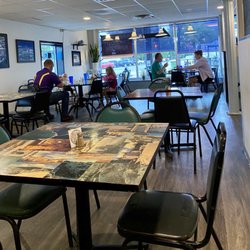 Olympia Cafe & Gyros - Part of seating area