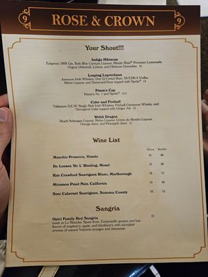 Menu photo 8 Rose & Crown Pub Lake Buena Vista, FL Menu photo 8 Rose & Crown Pub Lake Buena Vista, FL
