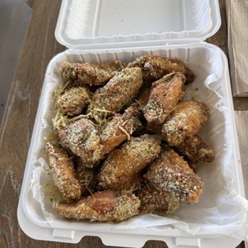 Fire Wings - Garlic Parmesan 20 WINGS - Chicken Wings Near Me - Long Beach, California Fire Wings - Garlic Parmesan 20 WINGS - Chicken Wings Near Me - Long Beach, California