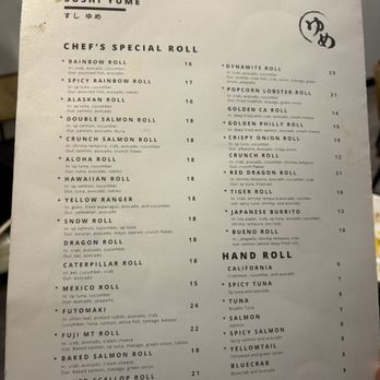 Sushi Yume - rolls - Japanese Near Me - Round Rock, Texas