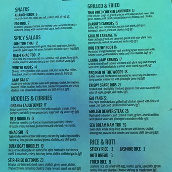 Takoi - Menu - Thai Near Me - Detroit, Michigan