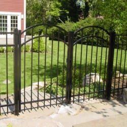 Continental Fence Corp - Aluminum Estate Double Gate