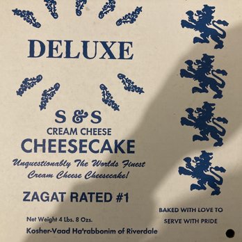 S&S Cheesecake - the cheesecake in the box - Desserts Near Me - Bronx, New York