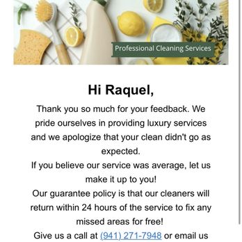 Go Green Organic Clean - Automated message after leaving my 2nd services review - Home Cleaning Near Me Go Green Organic Clean - Automated message after leaving my 2nd services review - Home Cleaning Near Me