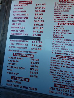 Menu photo 1 Mac's Pit Barbecue & Catering Rockport, TX Menu photo 1 Mac's Pit Barbecue & Catering Rockport, TX