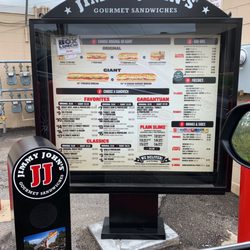 Jimmy John's - Drive thru menu