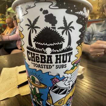 Cheba Hut "Toasted" Subs - Drink cup - Sandwiches Near Me - Oklahoma City, Oklahoma