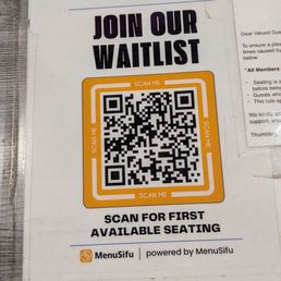 Use this QR code to join the waitlist Use this QR code to join the waitlist