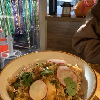 Kjun - KJUN Chicken & Andouille Gumbo - Korean Near Me - New York, New York