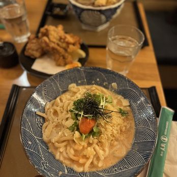 Udon Mugizo - Mountain View - Mentai Cream Sauce Udon - Japanese Near Me - Mountain View, California Udon Mugizo - Mountain View - Mentai Cream Sauce Udon - Japanese Near Me - Mountain View, California