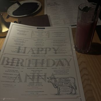 Harper's - Pearadise Dream Mocktail & Custom Birthday menu - Steakhouses Near Me - Nashville, Tennessee Harper's - Pearadise Dream Mocktail & Custom Birthday menu - Steakhouses Near Me - Nashville, Tennessee