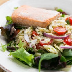 The Town Kitchen - Salmon Orzo Salad