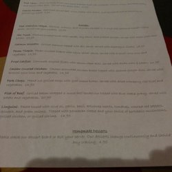 Brick House Grill - Menu