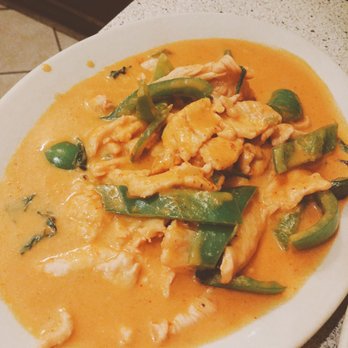Thai Kitchen - Panang curry chicken. Chicken is super tender. Love it! - Thai Near Me - Maryland Heights, Missouri Thai Kitchen - Panang curry chicken. Chicken is super tender. Love it! - Thai Near Me - Maryland Heights, Missouri