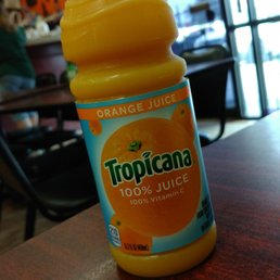 Not my favorite orange juice. Not my favorite orange juice.