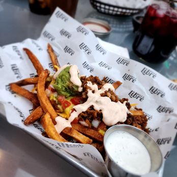Dilla Libre Dos - Vegan carne asada fries (split order) - Mexican Near Me - Scottsdale, Arizona