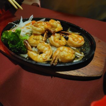 Teresa's Osaka Asian Bistro - Shrimp teriyaki entree comes with soup and salad - Sushi Bars Near Me - Toms River, New Jersey Teresa's Osaka Asian Bistro - Shrimp teriyaki entree comes with soup and salad - Sushi Bars Near Me - Toms River, New Jersey