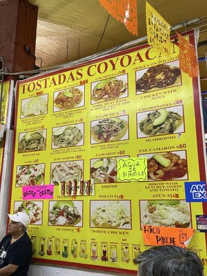 Menu photo 1 Tostadas Coyoacán México, D.F., DIF Menu photo 1 Tostadas Coyoacán México, D.F., DIF