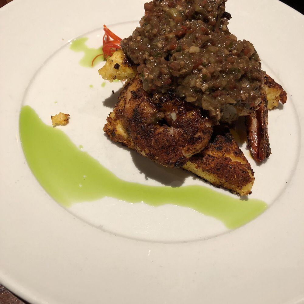 Boucherie - Shrimp and grit cake - Barbeque Near Me - New Orleans, Louisiana Boucherie - Shrimp and grit cake - Barbeque Near Me - New Orleans, Louisiana