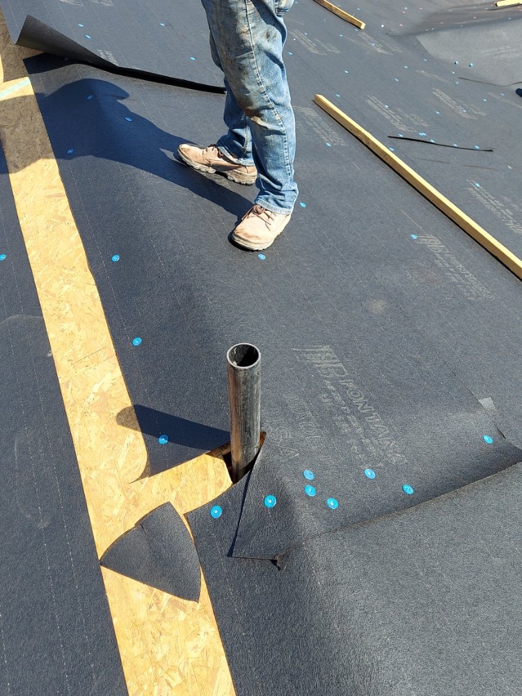 Slide of Huertas roofing