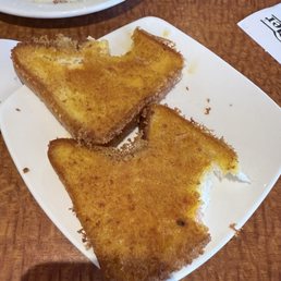 Cheese Toast - nibbled Cheese Toast - nibbled