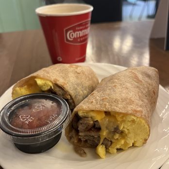 Milford's on Third - Breakfast sausage burrito - Delis Near Me - Baton Rouge, Louisiana