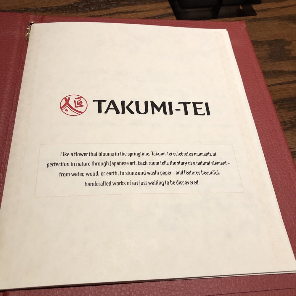 Takumi-Tei - Story - Japanese Near Me - Lake Buena Vista, Florida Takumi-Tei - Story - Japanese Near Me - Lake Buena Vista, Florida
