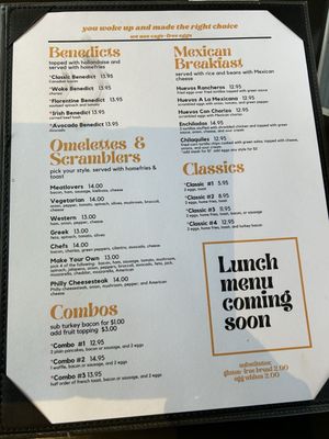 Menu photo 2 Woke Breakfast & Coffee Coventry, CT Menu photo 2 Woke Breakfast & Coffee Coventry, CT