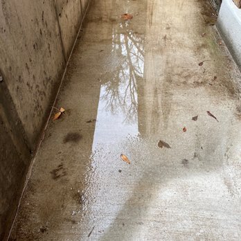 Bright Construction Group - water pooling because the ground is not flat and it freezes in the rain - Masonry/Concrete Near Me - Fairfax, Virginia Bright Construction Group - water pooling because the ground is not flat and it freezes in the rain - Masonry/Concrete Near Me - Fairfax, Virginia