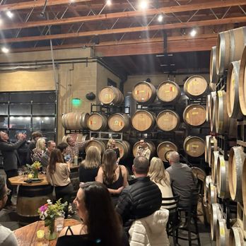Solterra Winery & Kitchen - We were able to bring in our own speaker and microphone for speeches - Wine Bars Near Me - Encinitas, California
