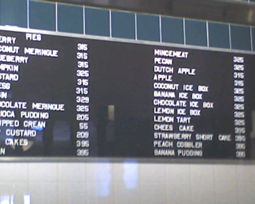 Menu photo 6 Cleburne Cafeteria Houston, TX