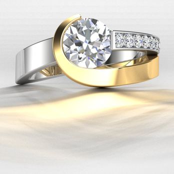 Brian Walters The RingMaker - BW two-tone wrap ring - Jewelry Near Me - Wayzata, Minnesota