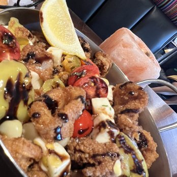 Los Andes Restaurant - Calamari Al K'allu - Latin American Near Me - Providence, Rhode Island