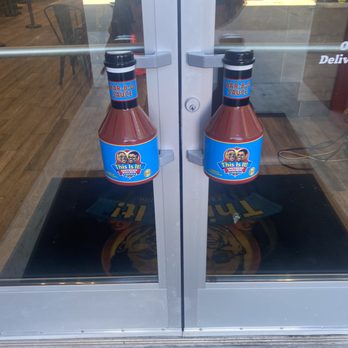 This Is It - I thought the door handles were really cute!! Too bad the food was horrible! - Barbeque Near Me - Union City, Georgia This Is It - I thought the door handles were really cute!! Too bad the food was horrible! - Barbeque Near Me - Union City, Georgia
