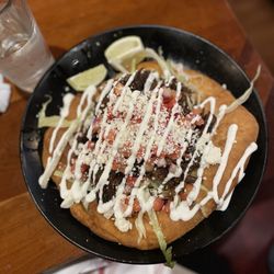 The Hotel & Rosa's Cantina - Fry bread meal