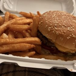 Rice & Spice - Cheese burger combo