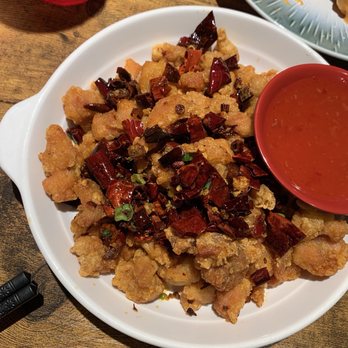 Dumpling Hour - Spicy chicken cracklings. Always a banger. - Asian Fusion Near Me - Lafayette, Louisiana Dumpling Hour - Spicy chicken cracklings. Always a banger. - Asian Fusion Near Me - Lafayette, Louisiana