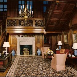 Sanctuary Interiors - Sitting area in grand foyer of embassy