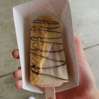 Dipsticle - strawberry cheesecake - Gelato Near Me - Cordova, Tennessee