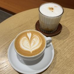 Black Sugar Coffee & Lifestyle - Hot Latte, Iced Cappuccino