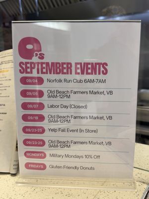 Menu photo 2 O's Donuts Norfolk, VA Menu photo 2 O's Donuts Norfolk, VA
