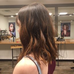Madeline cut and dyed my hair