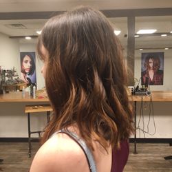 Valor & Violet - Madeline cut and dyed my hair