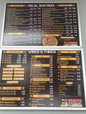 Menu photo 1 Tastee Pizza & Wings Houston, TX