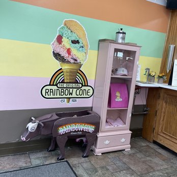 The Original Rainbow Cone - Desserts Near Me - Chicago, Illinois The Original Rainbow Cone - Desserts Near Me - Chicago, Illinois