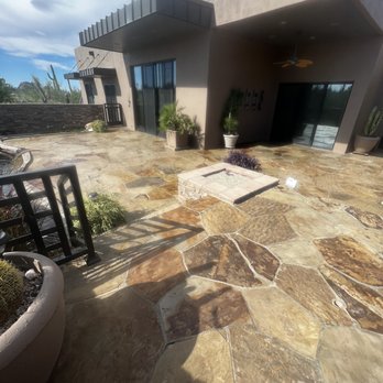 On-Target Floor Care - Outdoor Flagstone Enhancing Sealer. - Carpet Cleaning Near Me - Scottsdale, Arizona On-Target Floor Care - Outdoor Flagstone Enhancing Sealer. - Carpet Cleaning Near Me - Scottsdale, Arizona