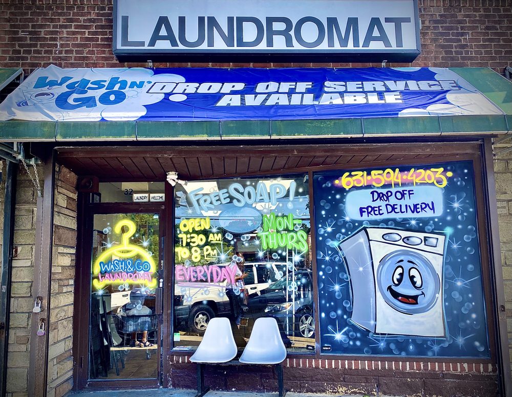 WASH N GO LAUNDROMAT Request a Quote 12 Photos Laundromat 32 Bay Shore Rd, Bay Shore, NY